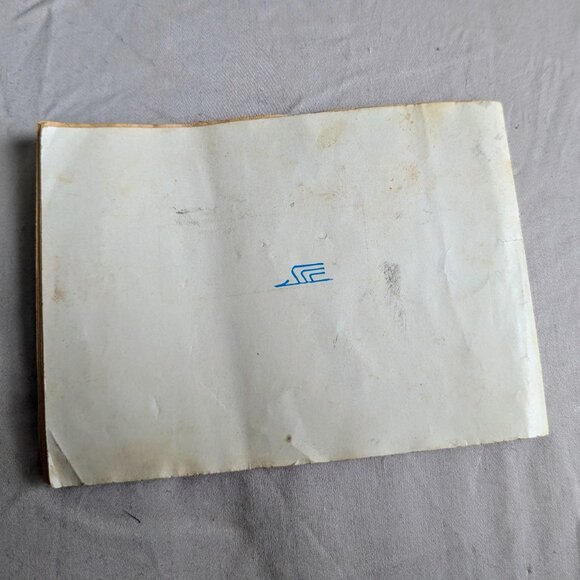 ZENITH - ET Photo Camera Original 1988 Instruction Manual Guide Book in Russian - Picture 8 of 8